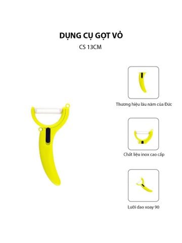 Dụng cụ gọt vỏ CS LANGEN 13cm - 039301