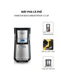  Máy pha cà phê 12 cup Hamilton Beach 48465-SAU 