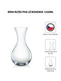  Bình rượu pha lê Bohemia 1250ml 