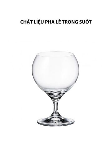  Bộ 6 Ly Cognac Pha Lê Carduelis Bohemia 350ml 