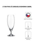  Ly bia pha lê Carduelis Bohemia 380ml 