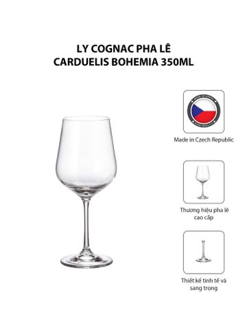  Bộ 6 ly vang đỏ pha lê Strix Bohemia 850ml 