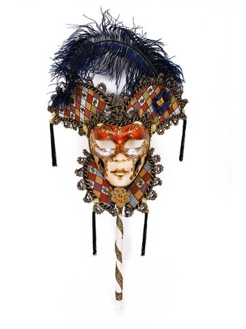  Mặt nạ hóa trang nguyên mặt Casanova Lame - MATNA136 