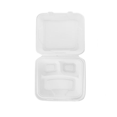  Hộp bã mía 3 ngăn phân hủy sinh học - 180534 