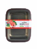  Hộp đựng thức ăn Inox 304 2900ml La Fonte 002035 