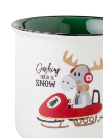  Cốc sứ La Fonte tráng men (006439-WHI-02) 