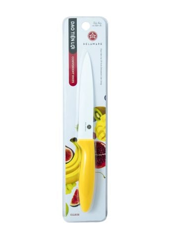 Hình ảnh DAO TIỆN LỢI 23.5CM DELAWARE CÁN VÀNG - 011808 đa năng trong gian bếp