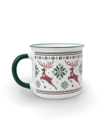  Cốc sứ La Fonte họa tiết giáng sinh - 011884-GRE 