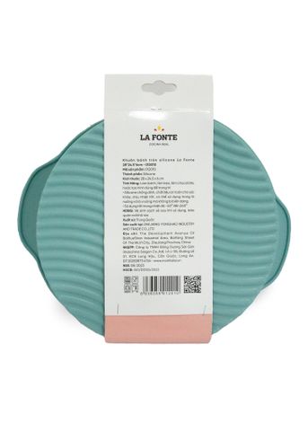  Khuôn bánh tròn silicone La Fonte 28x24.5x6cm - 012010 