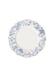  Dĩa sứ xương cao cấp Moriitalia viền hoa( 27.8cm - 014434) 