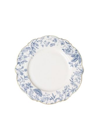  Dĩa sứ xương cao cấp Moriitalia viền hoa( 27.8cm - 014434) 