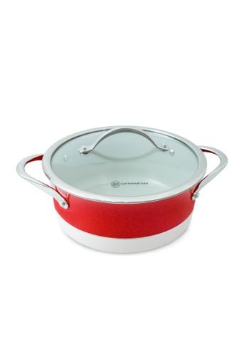 Hình ảnh NỒI NHÔM FUSSEN CS 24×10.5CM CÓ NẮP - 095222
