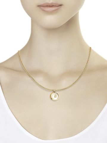  Măt dây chuyên vàng 585, mã 1030447 No 187. có đính đá sapphire glass, nacre, kim cương kp-57 