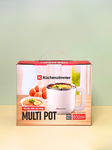 Hình ảnh NỒI LẨU ĐIỆN ĐA NĂNG KUCHENZIMMER 800 ML (013673-WHI)