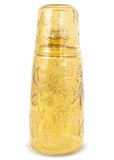  Bình thủy tinh borosilicate chịu nhiệt kèm cốc La Fonte màu vàng 1100ml - 011471-YEL 