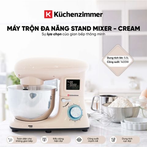  MÁY TRỘN ĐA NĂNG STAND MIXER® Cream 