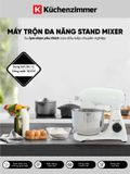  Máy trộn đa năng STAND MIXER® White Kuchenzimmer 002806 