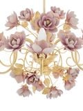  Đèn chùm hình cây mộc lan - Med. Chandelier With Magnolias-6 Lights, code: 2393-6/VERONA 