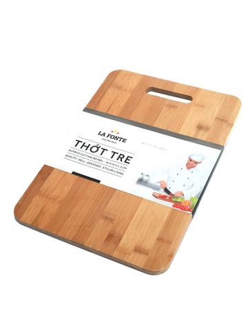 [MỚI] Thớt tre La Fonte 36x26x1.3 cm - 180619