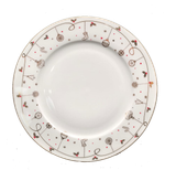  Dĩa sứ xương cao cấp  Moriitalia 19 cm - 013543 