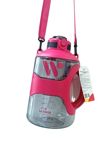  Bình nước thể thao La Fonte có tay cầm 2200ml - 013246-RED 