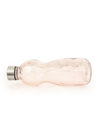  Bình thủy tinh borosilicate chịu nhiệt nắp kim loại La Fonte màu hồng 800ml - 011464-PIN 