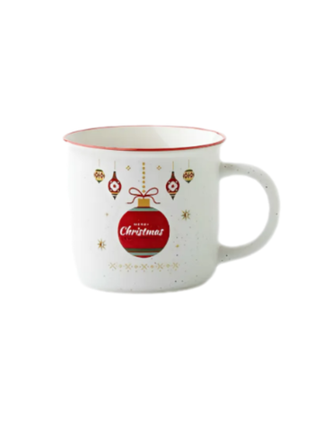  Cốc sứ La Fonte tráng men (006439-WHI-03) 