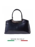  Túi xách da Ý Florence - 32x9x14cm màu đen - 200-Black 