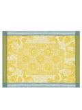  Khăn trải bàn ăn PLACEMAT JARDIN D'ORIENT YELLOW 50X36 100% LINEN - 25191 