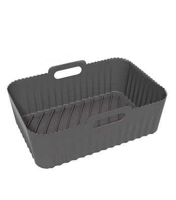Hình ảnh KHAY NỒI CHIÊN KHÔNG DẦU LA FONTE HÌNH CHỮ NHẬT BẰNG SILICONE CHỊU NHIỆT - 012614-GRA