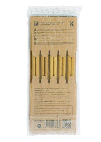  ĐŨA TRE NHẬT BẢN VỈ 5 ĐÔI KOKUSAI 22.5cmx7mm - NDCK-05H 