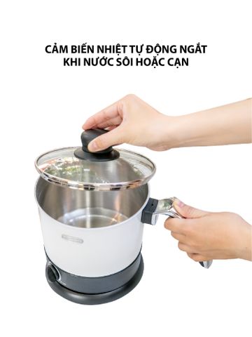 Hình ảnh NỒI ĐIỆN KUCHENZIMMER 1.0 LÍT  3000211 -  TRẮNG
