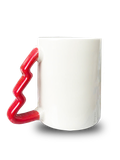  Cốc sứ La Fonte tráng men (410ml - 013437-RED) 