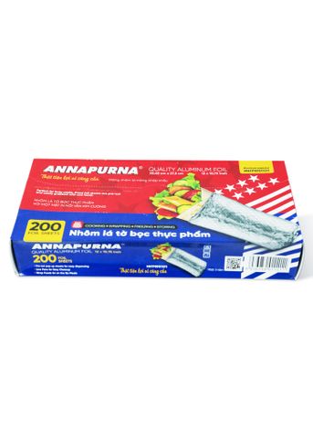 Hình ảnh NHÔM LÁ TỜ BỌC THỰC PHẨM IN NỔI VÂN KIM CƯƠNG ANNAPURNA 30.48 CM X 27.3 CM - MNTP59011211