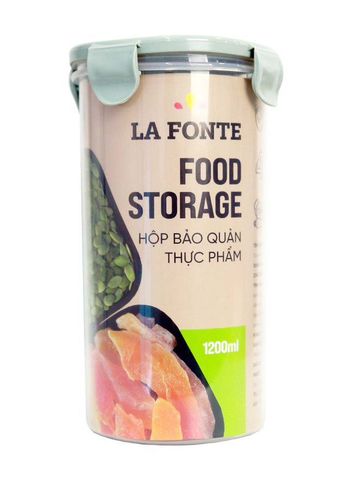  Hộp nhựa đựng thực phẩm Lafonte 11x19cm 1200ml - 180930-BLU 