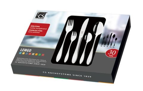 Hình ảnh BỘ DAO MUỖNG NĨA INOX LEMGO CS 30 MÓN-046668 đa năng trong gian bếp