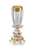  Bình hoa Cevik gắn hoa phong lan phủ vàng 24K kim cương Swarovski 