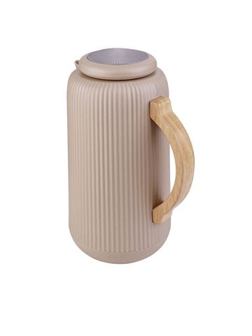  Bình Giữ Nhiệt Chân Không Cán Gỗ La Fonte-1000 ML-014755-BEI 