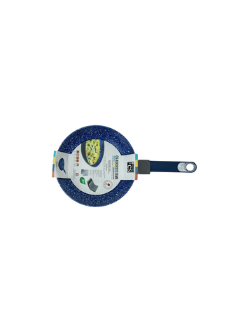 Hình ảnh CHẢO NHÔM CS 24 X 4.7CM PHỦ CHỐNG DÍNH ĐÁ HOA CƯƠNG MÀU XANH - 084691