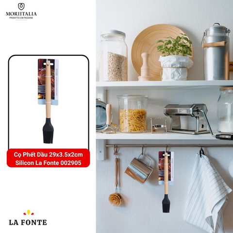  Cọ phết dầu 29x3.5x2cm Silicon La Fonte 002905 