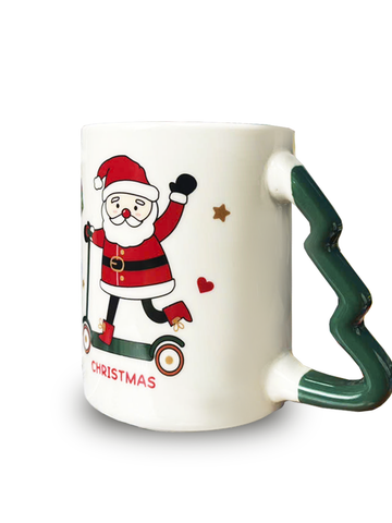  Cốc sứ La Fonte tráng men (410ml - 013437-GRE) 