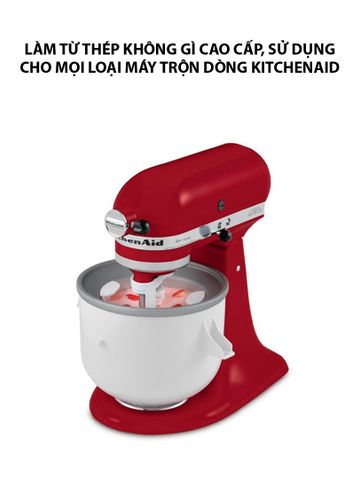  Thố làm kem KitchenAid  5KICA0WH 