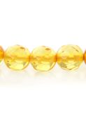  Chuỗi hạt cườm Amber Jewelry bằng đá hổ phách thiên nhiên (Caramel diamond lemon) - 6002203134 