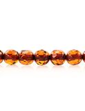  Chuỗi hạt cườm trang sức Amber Jewelry bằng đá hổ phách thiên nhiên (Caramel diamond cherry) - 6002203135 