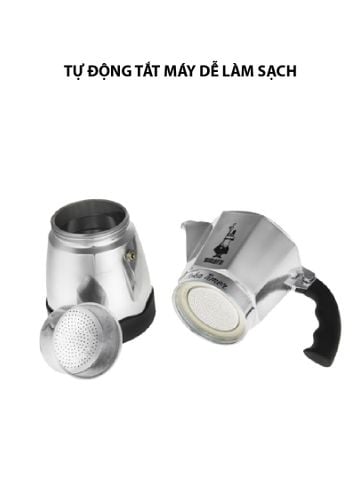 Máy pha cà phê Bialetti chạy điện hẹn giờ Moka Timer 6 cup 6TZ 2015 - 0006093