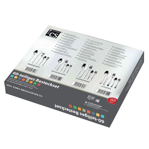 Hình ảnh BỘ DAO MUỖNG NĨA CS 60 MÓN - 075552 đa năng trong gian bếp