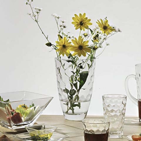 Bình hoa thủy tinh Vidivi Honey 24cm - 63923EM