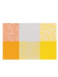  Khăn trải bàn ăn PLACEMAT FLEURS KYOTO SUN 52X38 85%COTON15%ACRYLIC - 22098 