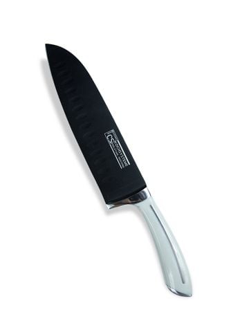 Hình ảnh DAO THÉP KHÔNG GỈ TRÁNG LỚP TITAN (SANTOKU KNIFE) - 070571 đa năng trong gian bếp