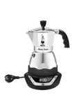  Bình pha cà phê Bialetti hoạt động bằng điện Moka Timer 3 cup - 0006092 